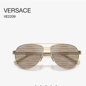 Versace Aviator Sunglasses
